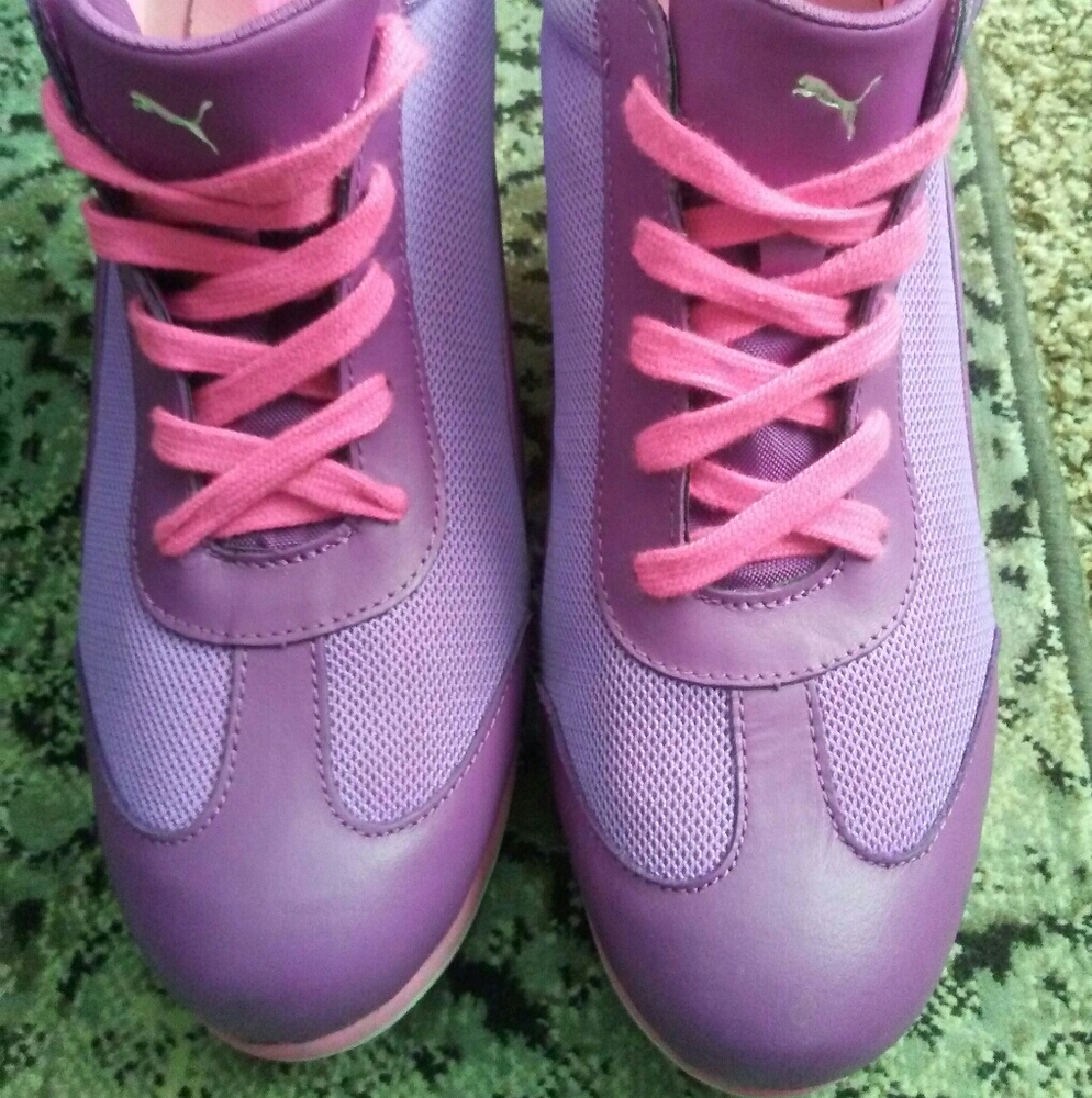 Puma Suede Sneaker Wedges